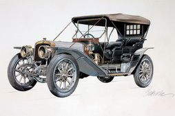 1909 Lozier Touring